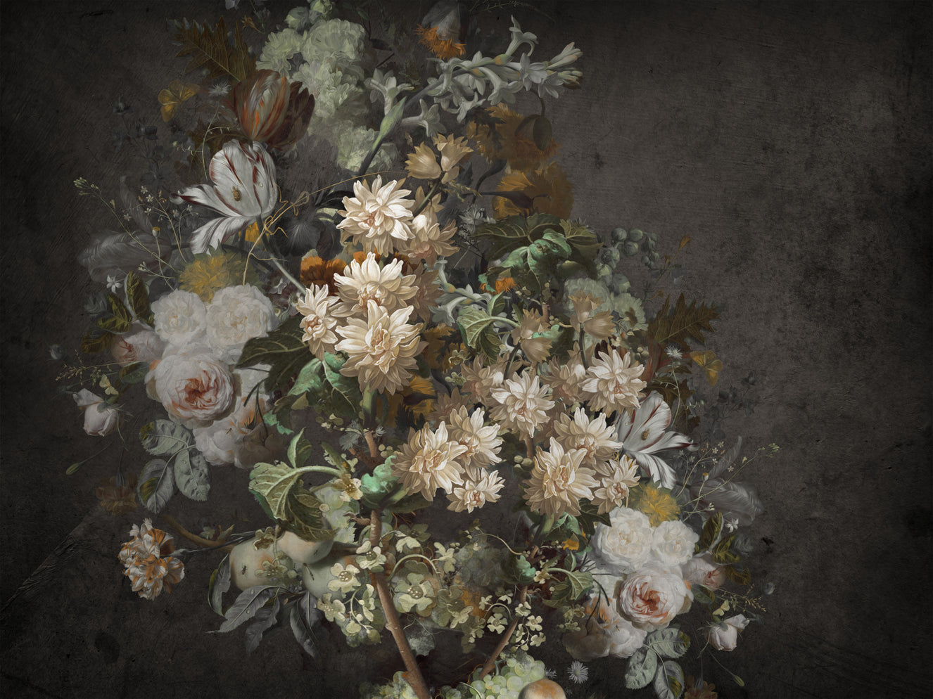 Nocturne Bloom Wall Mural