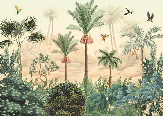 Tropical Haven Wall Mural
