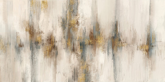 Gilded Strokes Wall Mural