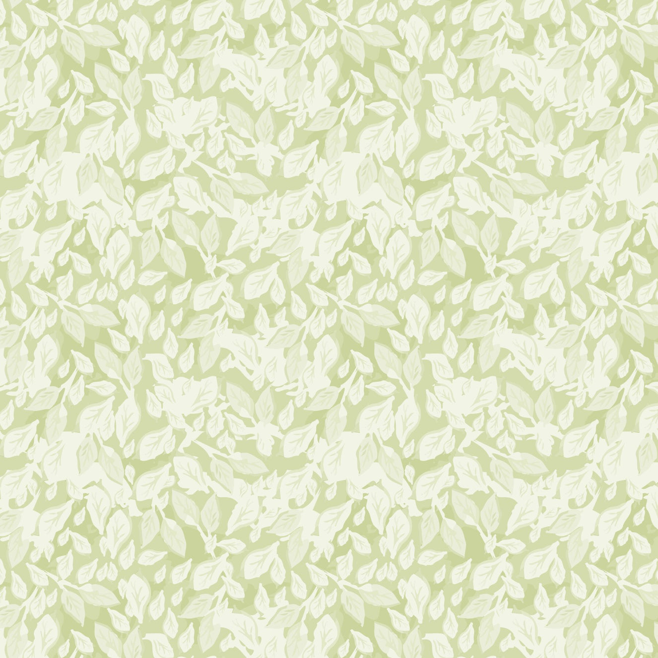 Leaves In Deep - Green Wallpaper⁠