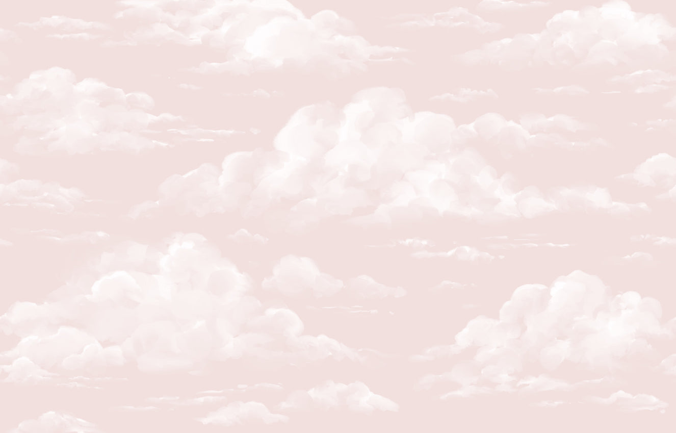 Pink Cloud Serenity Wall Mural