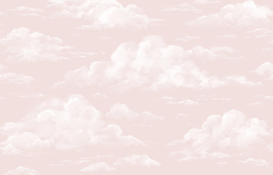 Pink Cloud Serenity Wall Mural