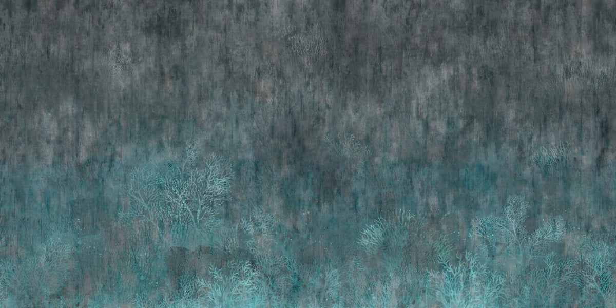 Abyssal Coral Garden Wall Mural in your room