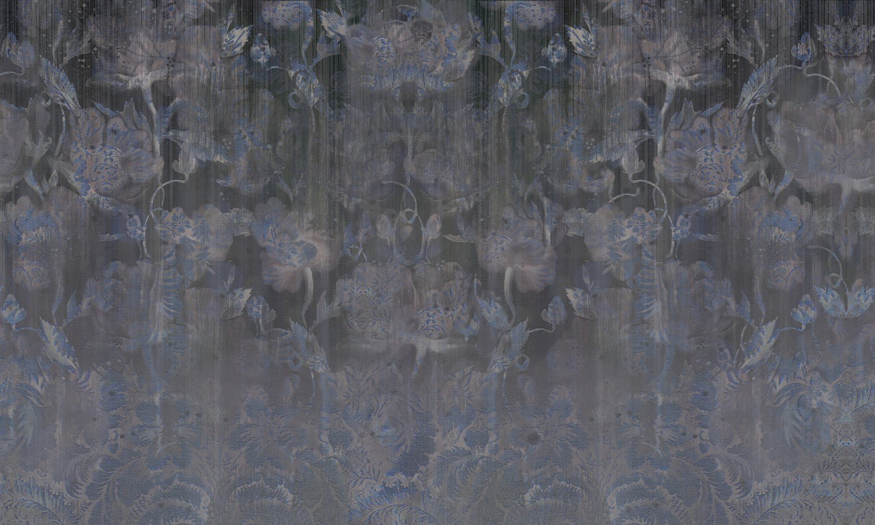 Midnight Damask Tapestry Wall Mural