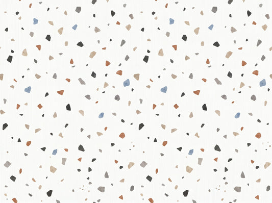 Modern Earthy Terrazzo Speckled Wallpaper Wall Mural