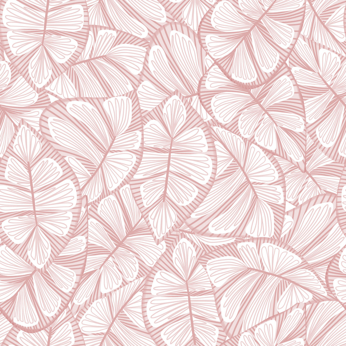 Blush Canopy Wallpaper⁠ in your room — zoomed