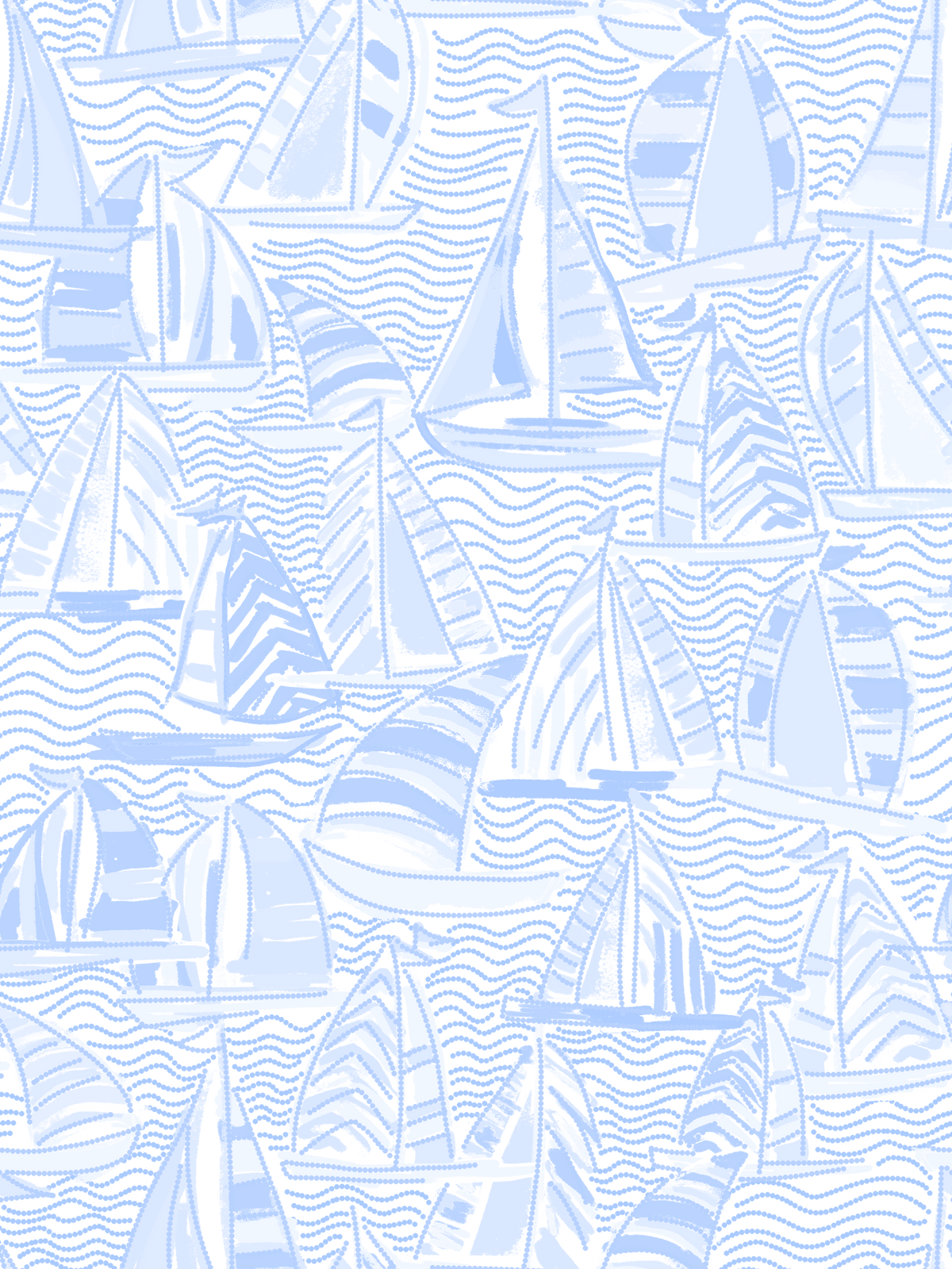 Float or Sank - Powder Blue Wallpaper⁠ in your room — zoomed