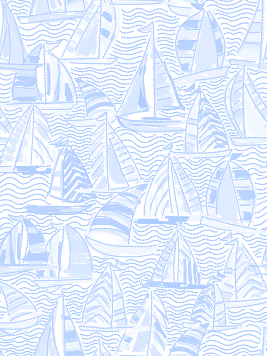 Float or Sank - Powder Blue Wallpaper⁠