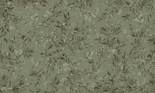 Botanica Avairy : Nature Inspired Wall Mural