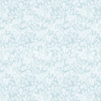 Texture detail of Leaves In Deep Sky Blue Wallpaper showing white leaf outlines.