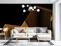Linear Ascent Wall Mural - Wallanza