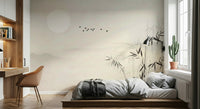 Lunar Garden Wall Mural - Wallanza