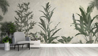 Lush Greenery Wallpaper Mural - Wallanza
