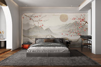 Luxury Oriental Cherry Blossom Wallpaper - Wallanza