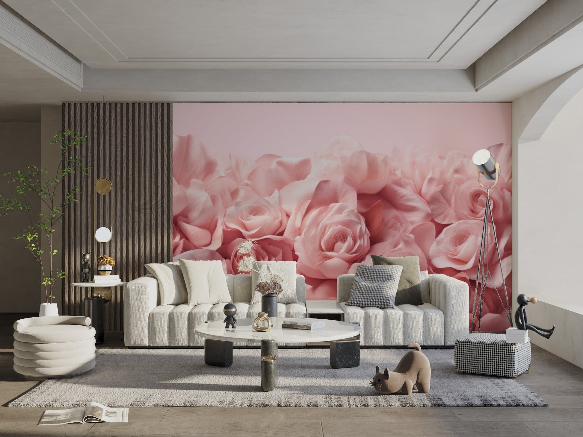 Luxury Pink Rose Wallpaper - Wallanza