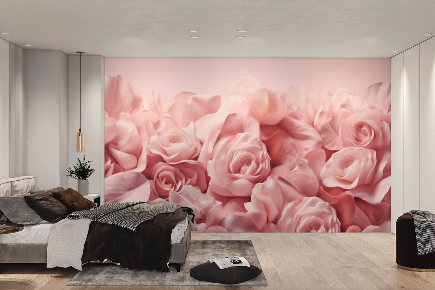 Luxury Pink Rose Wallpaper - Wallanza