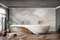 Luxury White Marble Wallpaper - Wallanza