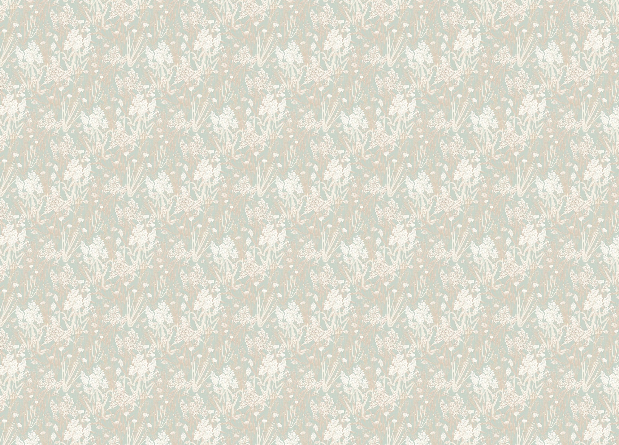 Green Shade Nostalgic Botanical Leaf Pattern Wallpaper