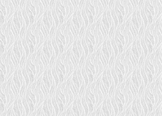 Grey Color Palm Leaves Modern Stylish Wallpaper