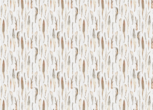 Vintage Watercolor Dry Leaves Pastel Background Wallpaper