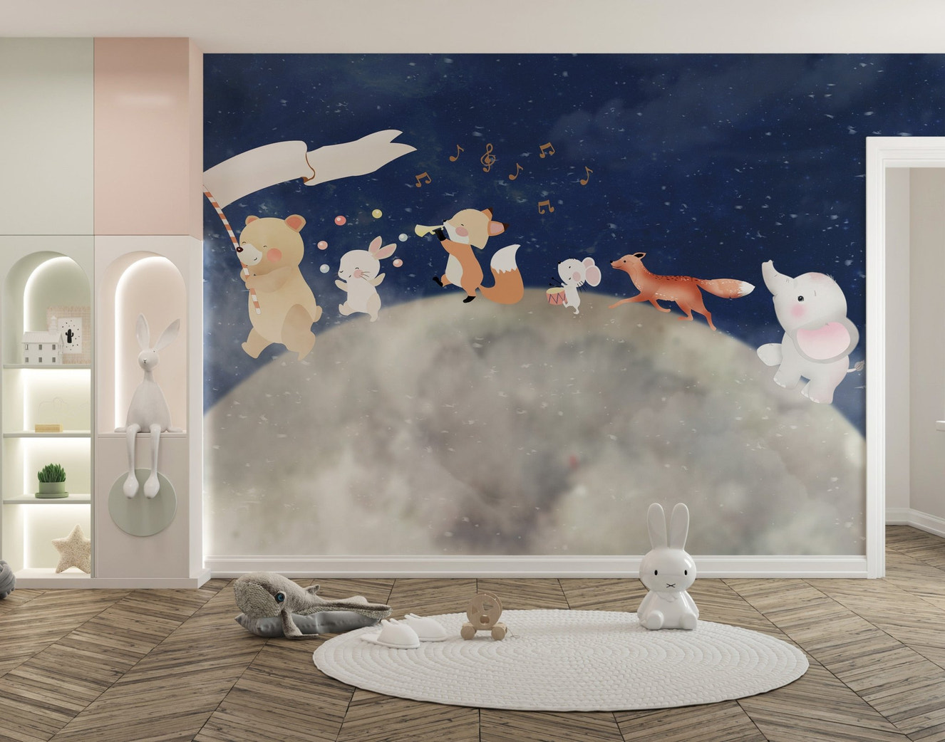 Magic Wand Dance Wall Mural - Wallanza