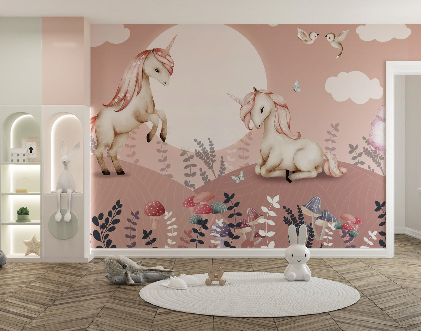 Magical Forest Friends Wall Mural - Wallanza