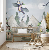 Magical Kingdom Wallpaper Mural - Wallanza