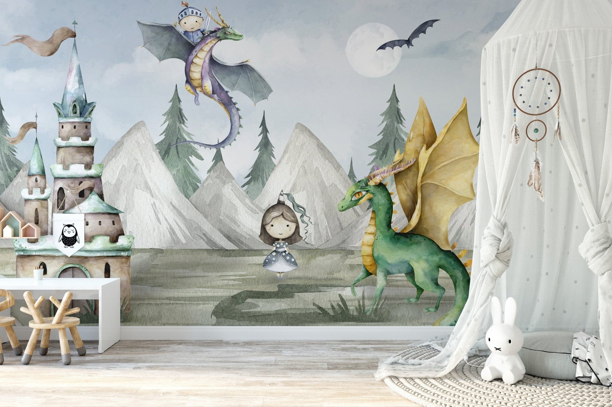 Magical Kingdom Wallpaper Mural - Wallanza