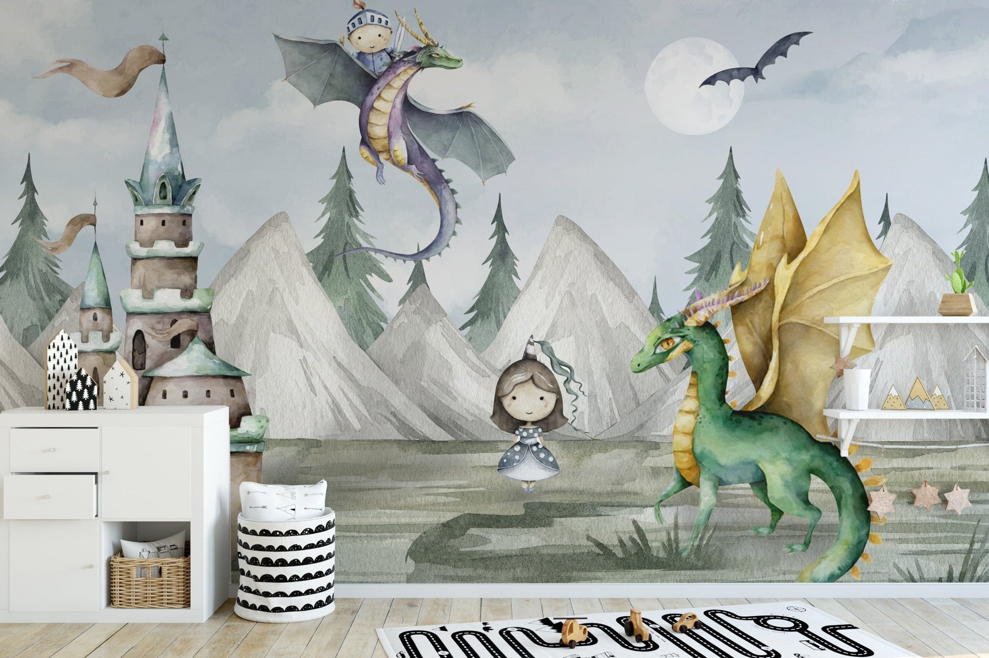 Magical Kingdom Wallpaper Mural - Wallanza