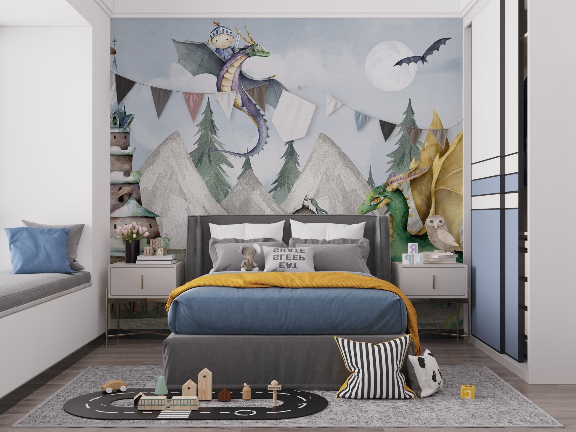 Magical Kingdom Wallpaper Mural - Wallanza