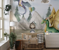 Magical Kingdom Wallpaper Mural - Wallanza