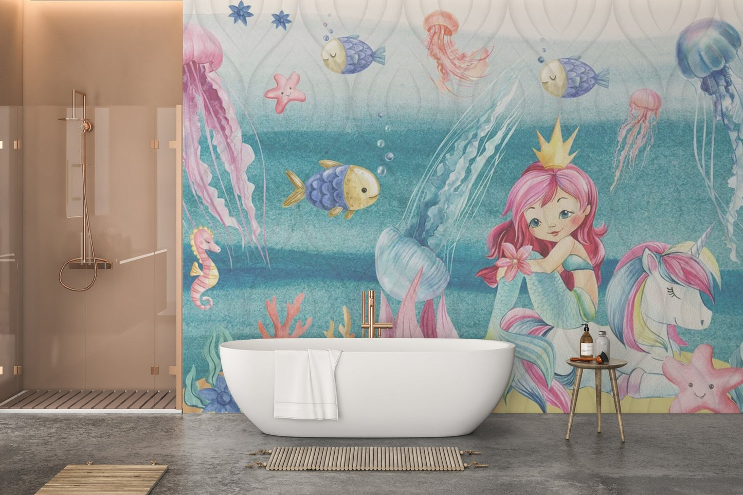 Magical Mermaid Kingdom Wall Mural - Wallanza