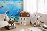 Dolphin Marine Magic Underwater Wall Mural