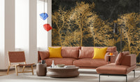 Midas Touch Forest Wall Mural - Wallanza