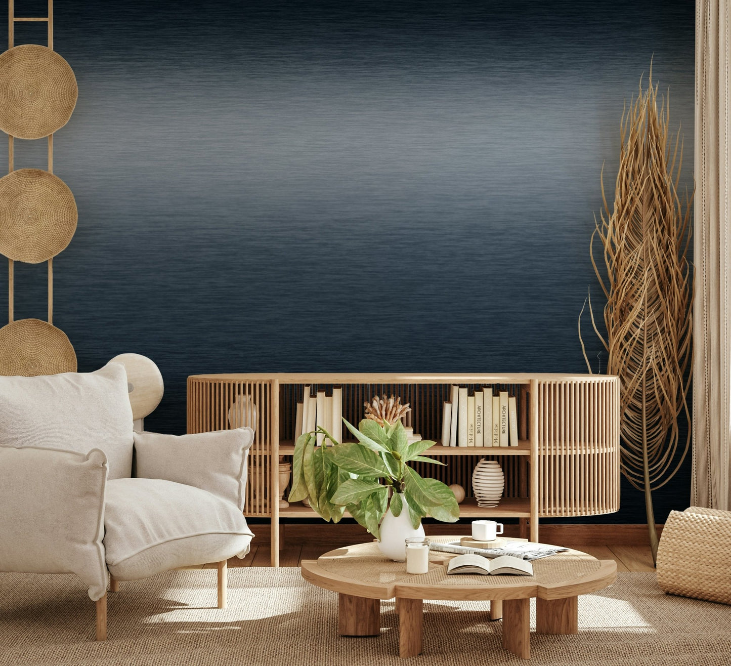 Midnight Shimmer Wall Mural - Wallanza