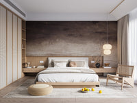 Misty Brown Horizon Wall Mural - Wallanza