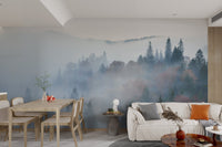 Misty Mountain Forest Wallpaper - Wallanza