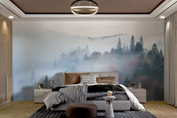 Misty Mountain Forest Wallpaper - Wallanza