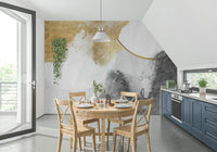 Modern Abstract Art Wall Mural - Wallanza
