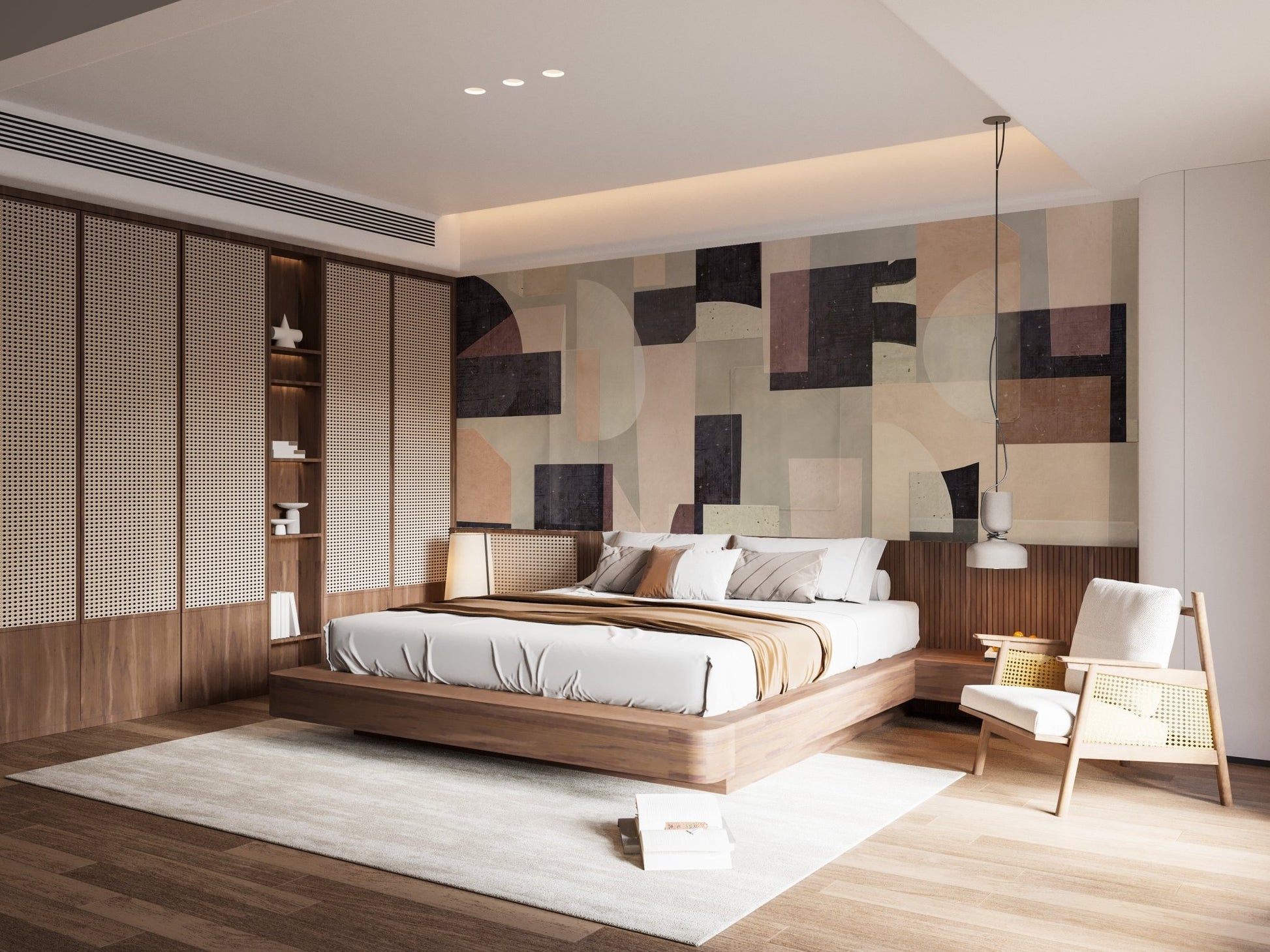 Modern Artistic Wallpaper Mural - Wallanza