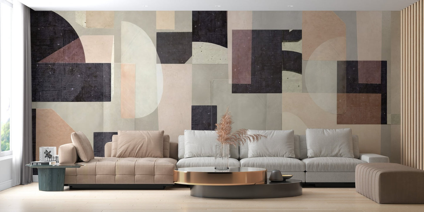 Modern Artistic Wallpaper Mural - Wallanza