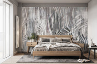 Modern Artistic Wave Wall Mural - Wallanza