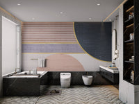 Modern Geometric Abstract Wallpaper - Wallanza