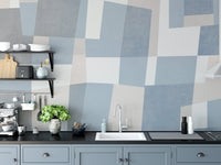 Bold modern mosaic mural for interiors
