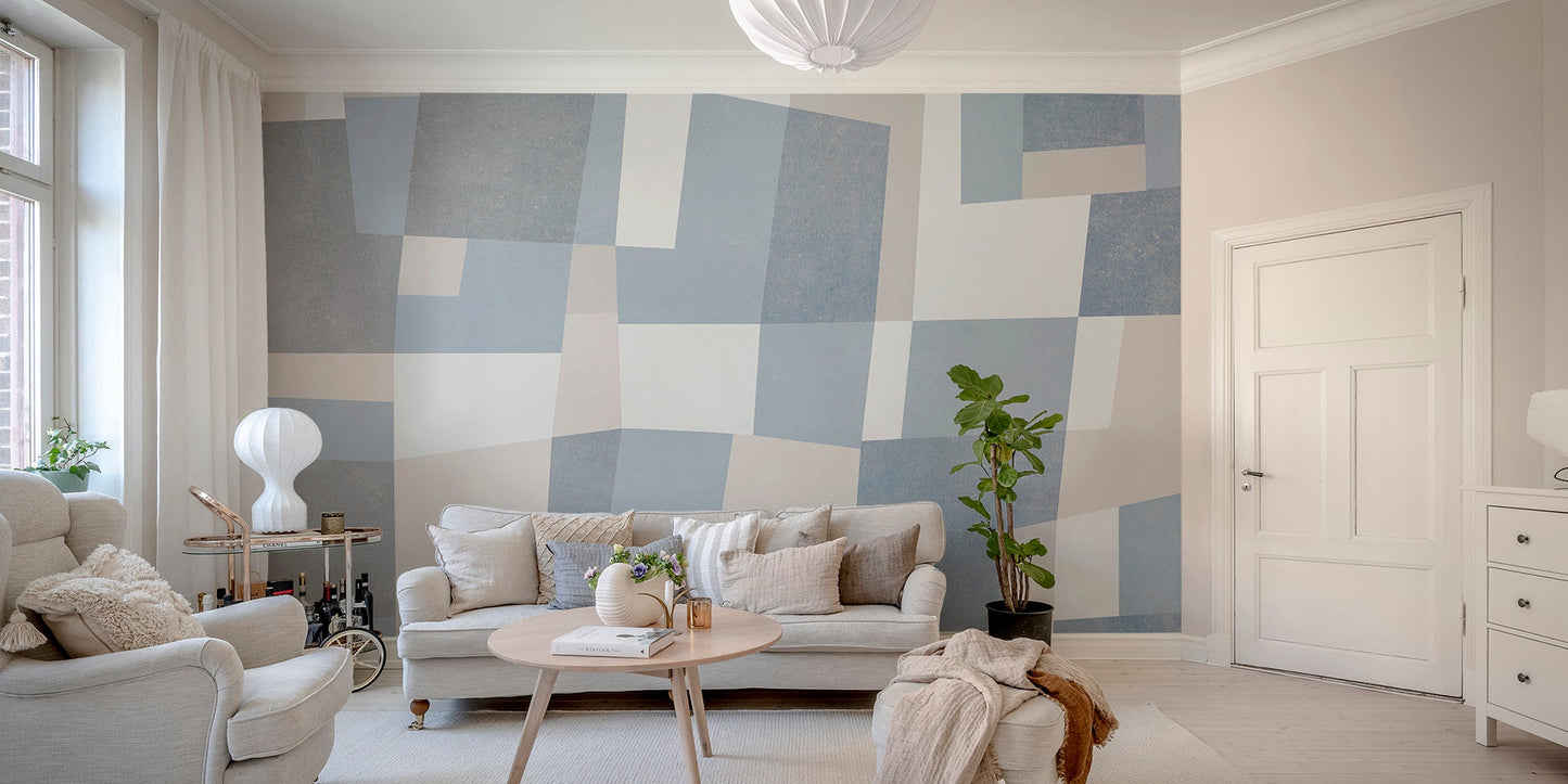 Unique modern mosaic mural for spaces
