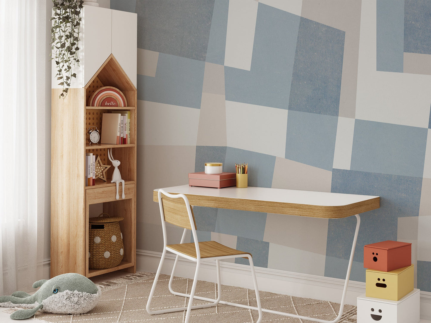 Elegant modern mosaic mural for walls
