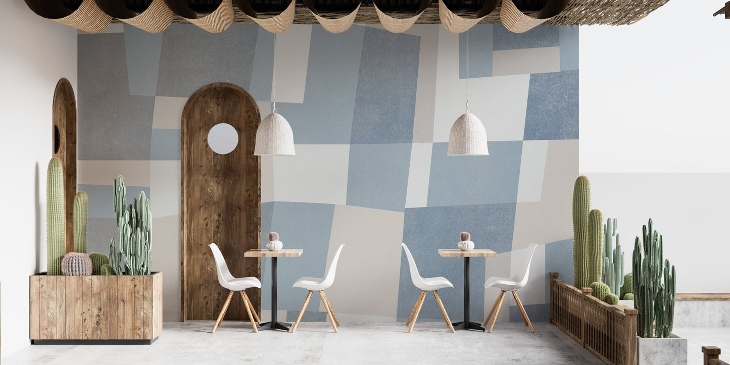 Modern Mosaic Wall Mural - Wallanza