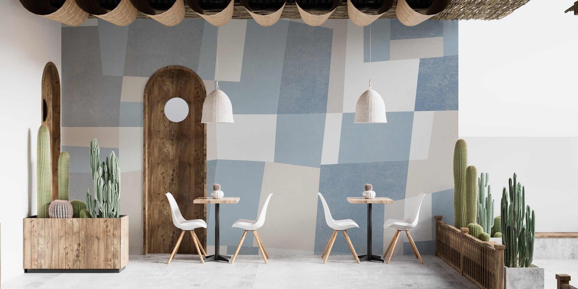 Modern Mosaic Wall Mural - Wallanza