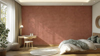 Modern wall mural with architectural relief inspired textured design.