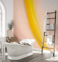 Abstract chic whirlwind wall mural artwork
